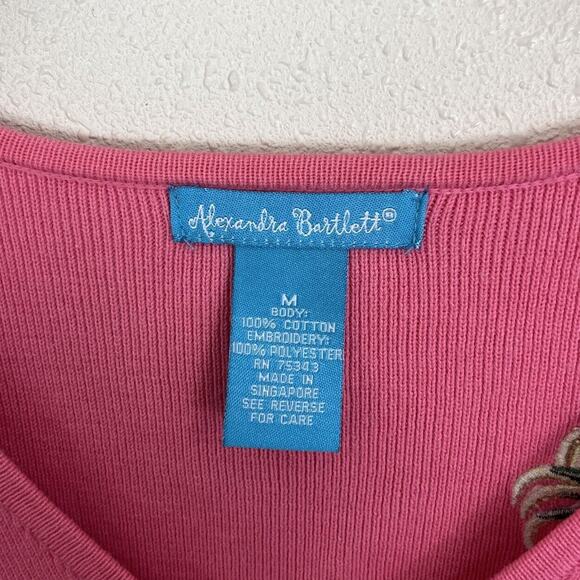 Alexandra Bartlett Vintage Fruit Embroidered Sweater M Medium Fruitcore Dopamine - Picture 5 of 5